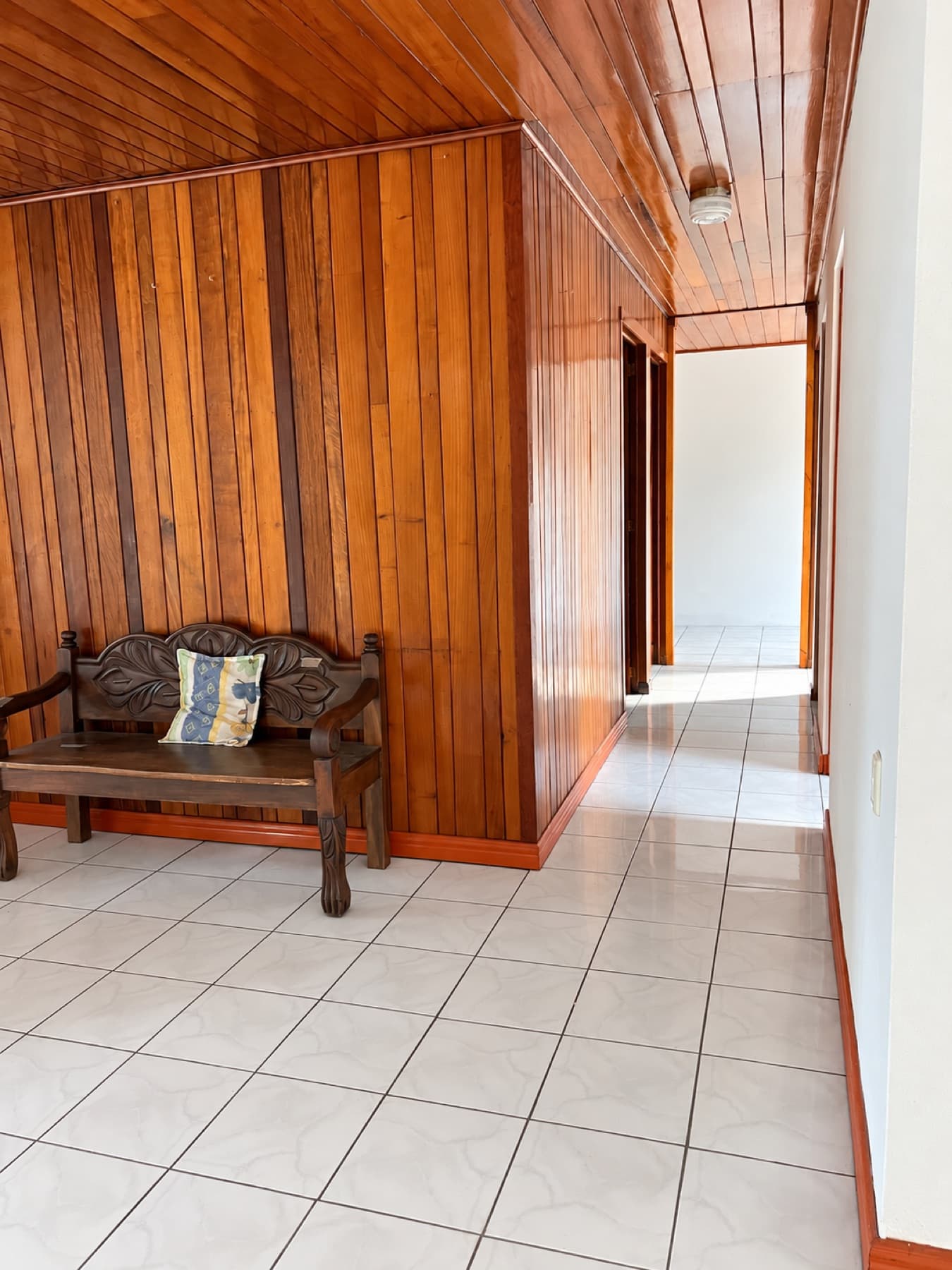 Living room seen from the dining area