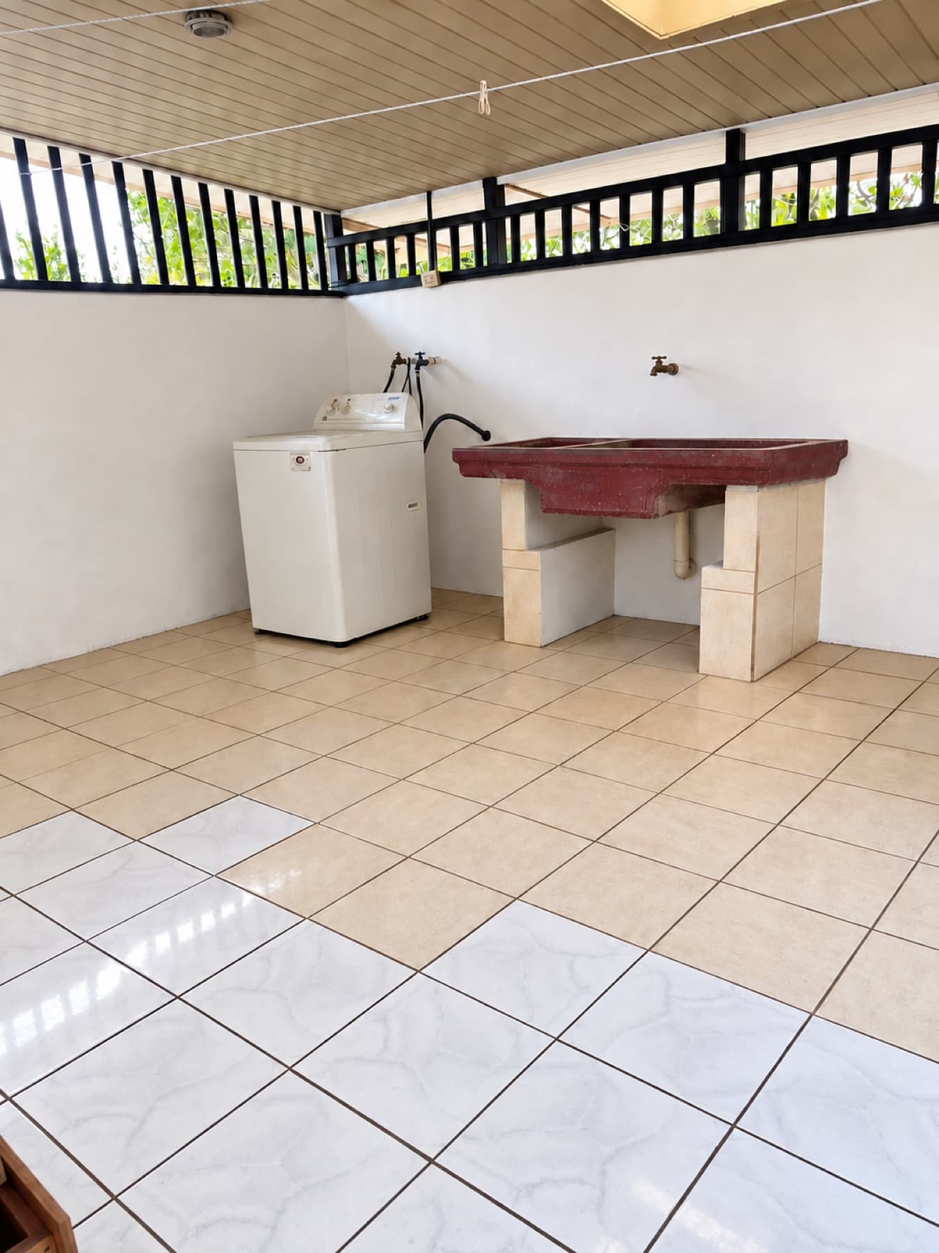 Laundry room and washing area